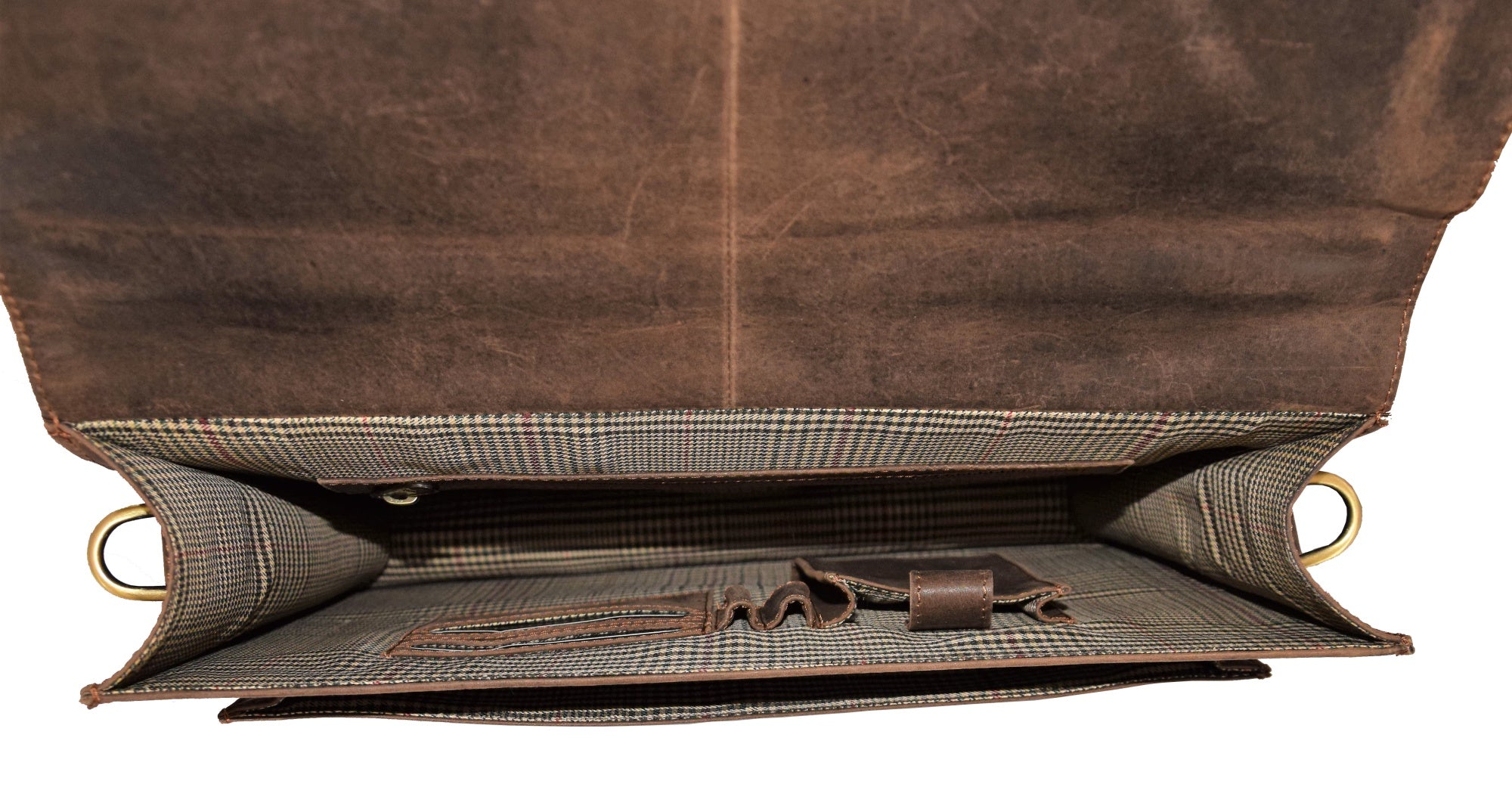 Menzo MB19 - 15,6 Zoll Aktentasche Büffelleder/marone