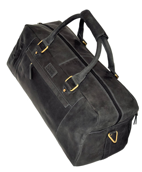 Menzo MB20 Reisetasche Büffelleder/schwarz