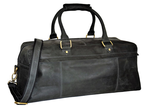 Menzo MB20 Reisetasche Büffelleder/schwarz