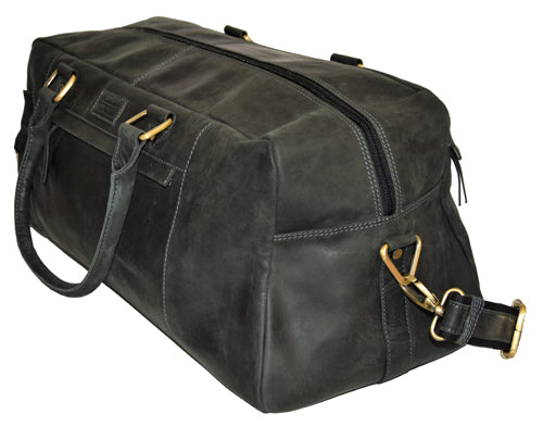 Menzo MB20 Reisetasche Büffelleder/schwarz