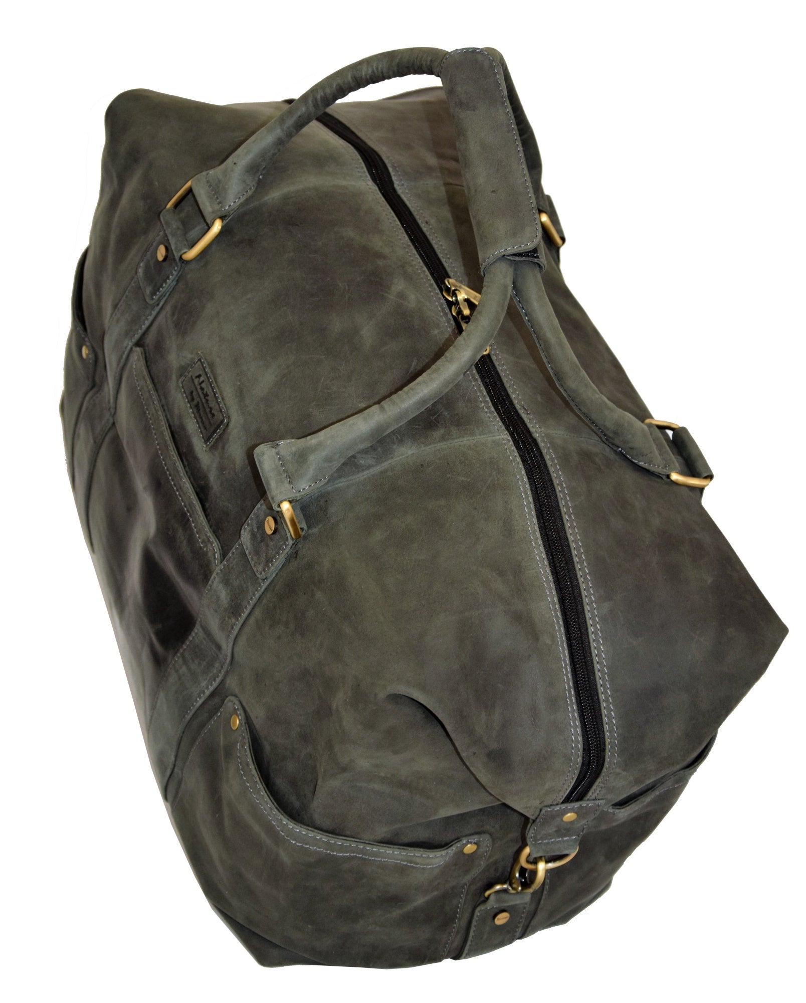 Menzo MB21 Reisetasche Büffelleder/schwarz