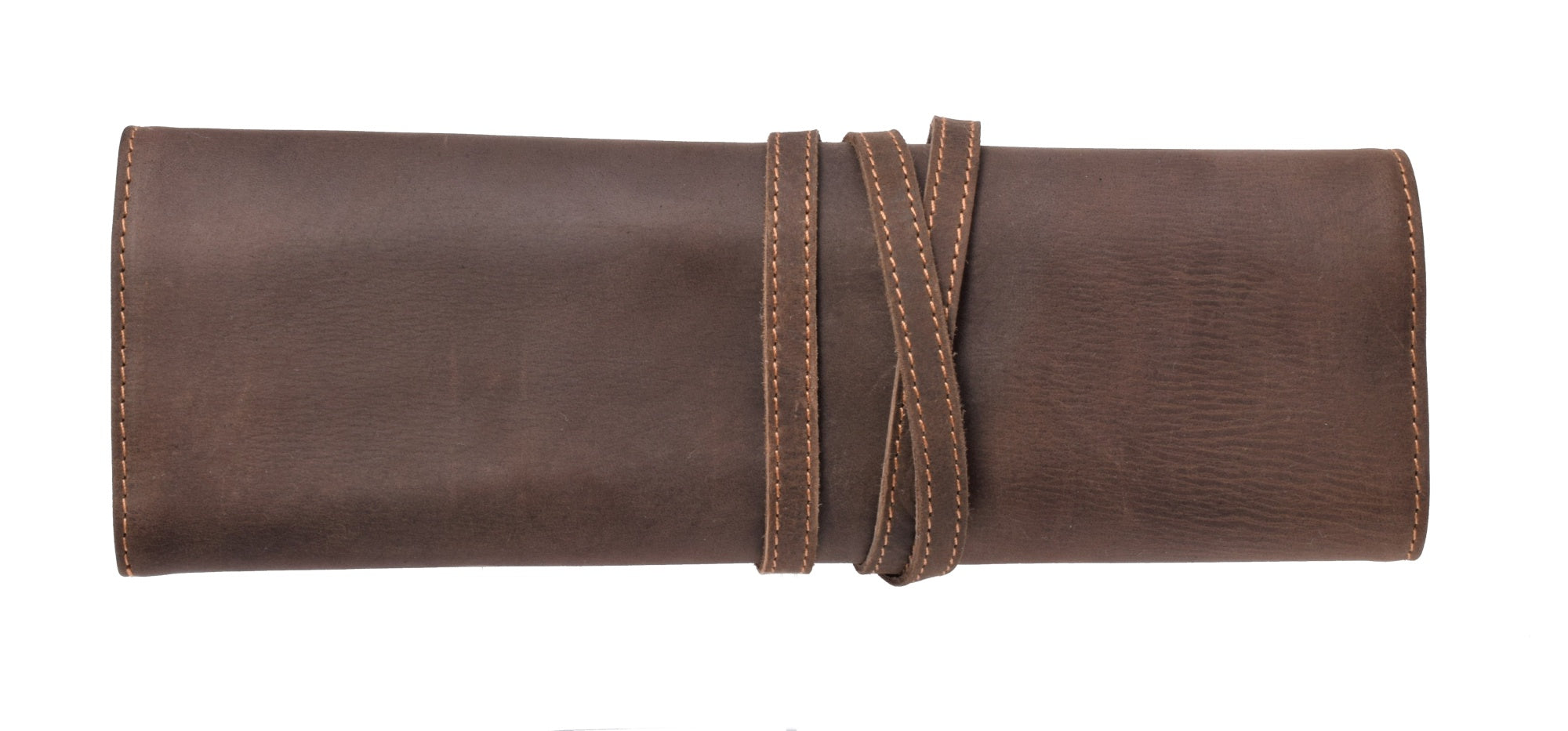 Menzo MB28 Stifte/Pinseletui Büffelleder/marone