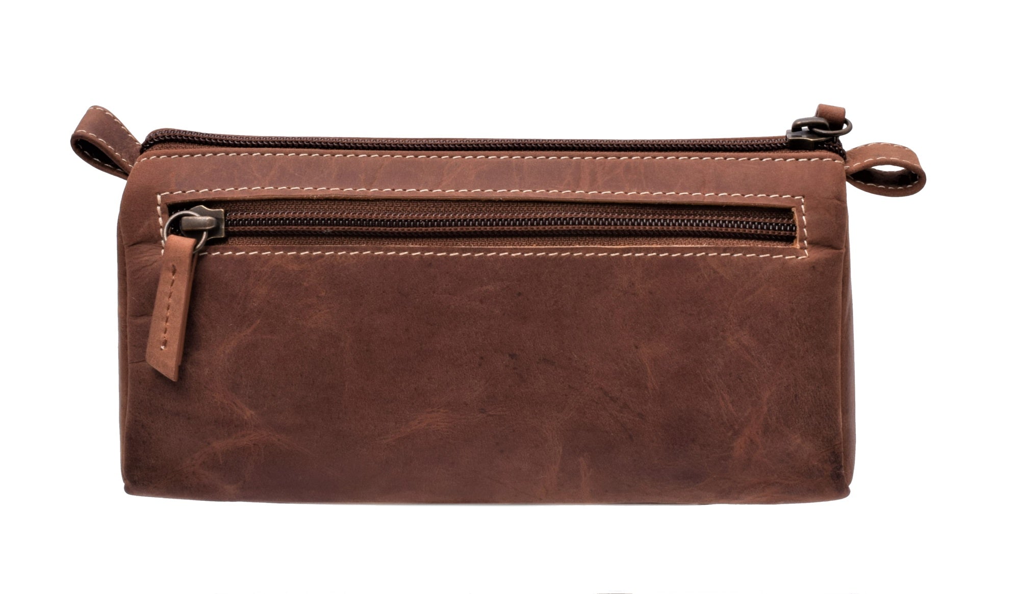 Menzo MB31 Stifteetui Büffelleder/deltabraun