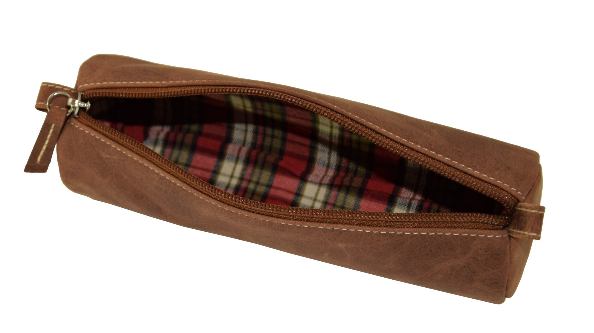 Menzo MB32 Federmäppchen Büffelleder/deltabraun