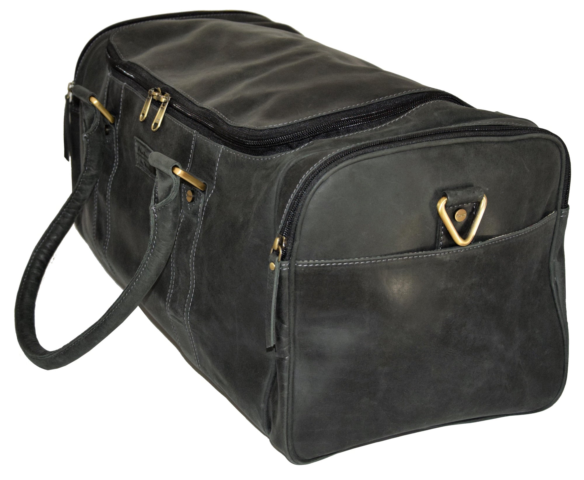 Menzo MB35 Reisetasche Büffelleder/schwarz