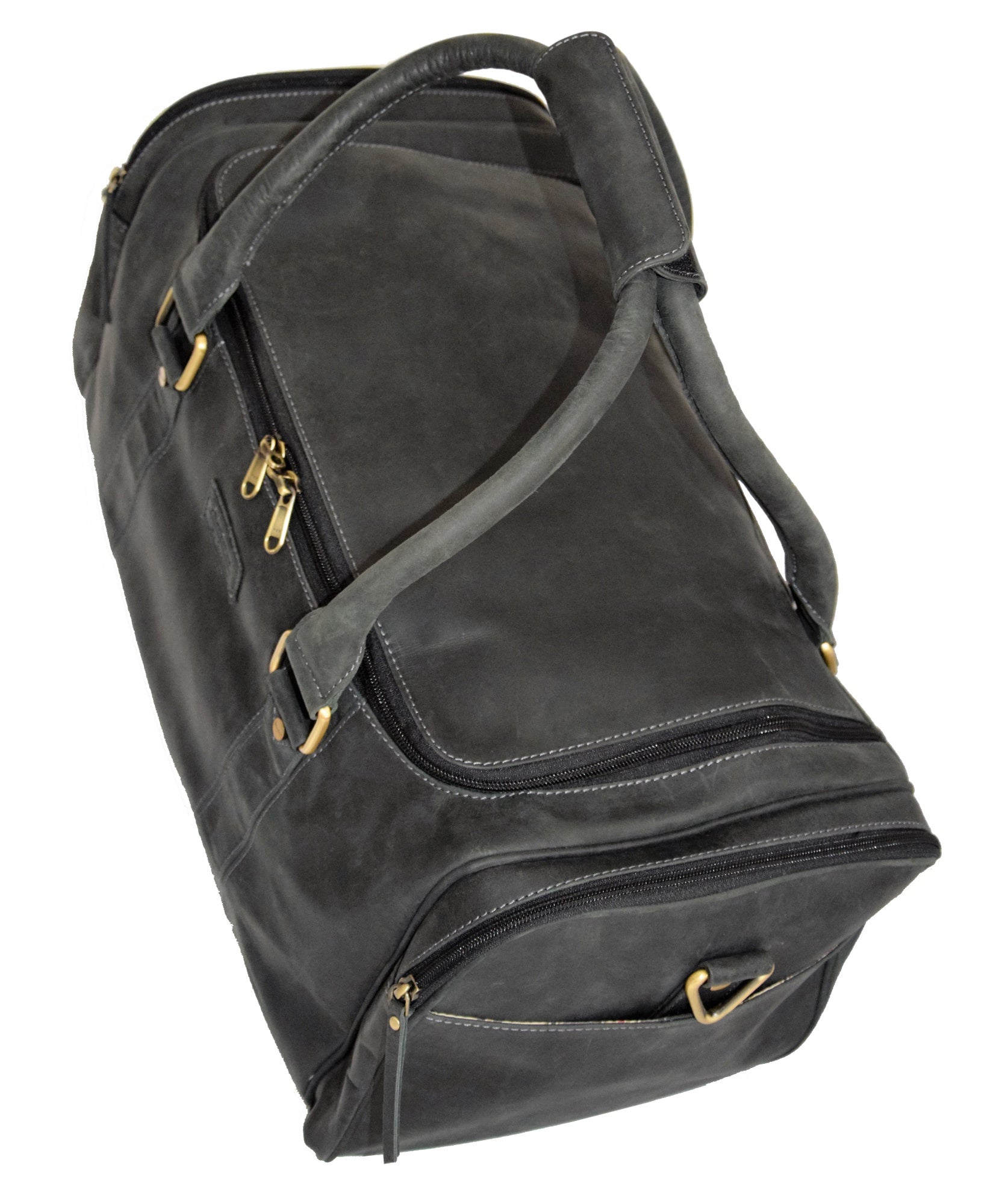 Menzo MB35 Reisetasche Büffelleder/schwarz