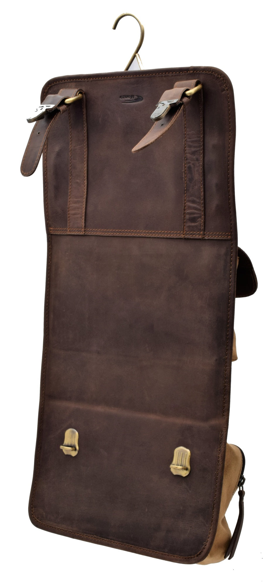 Menzo MB52 Kulturtasche Büffelleder/marone