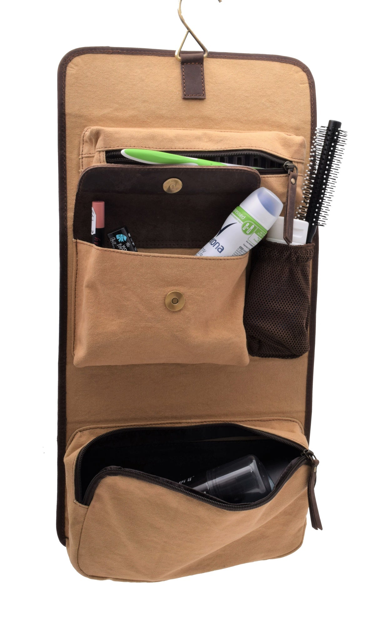 Menzo MB52 Kulturtasche Büffelleder/marone