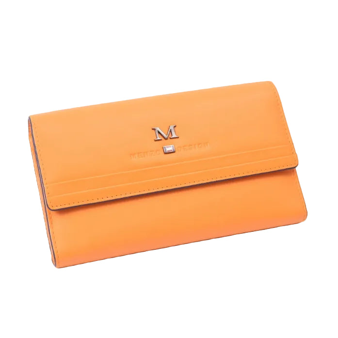 Menzo 7032 Damenbörse saison3 sunorange/ Nappaleder