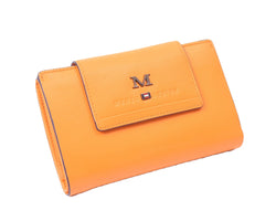 Menzo 7033 Damenbörse saison3 sunorange / Nappaleder