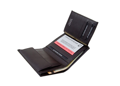 Menzo 9012 Herrenbörse braun / Nappaleder