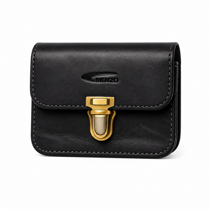 Menzo 998 Gürteltasche Büffelleder/schwarz