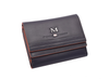 Menzo 7014 Damenbörse saison3 navy-orange / Nappaleder