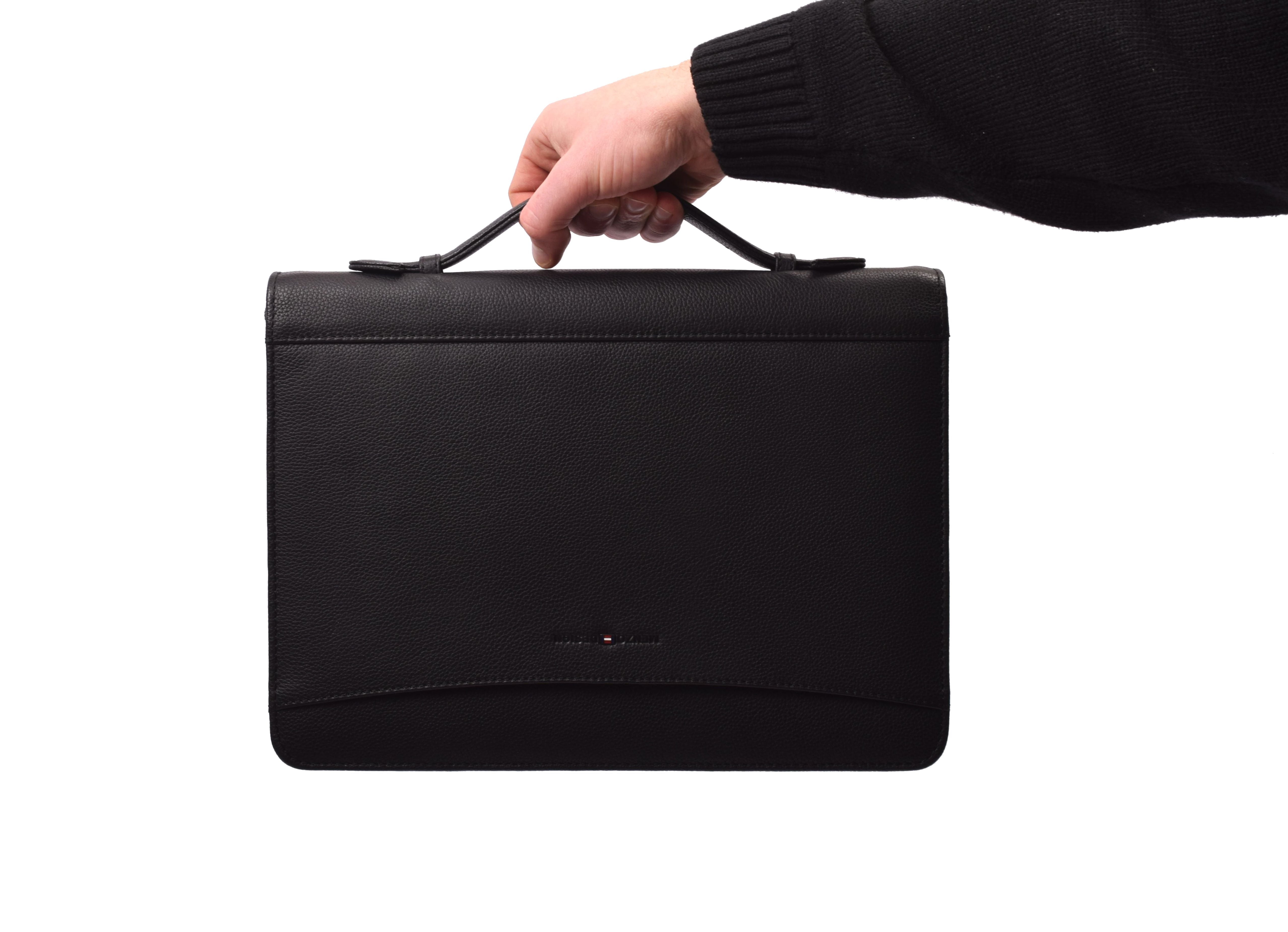 Menzo MB100 Schreibmappe A4 Nappaleder/schwarz