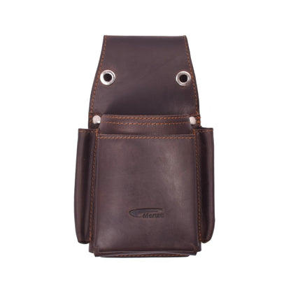 Menzo 994 Computertasche 2-fach Büffelleder/marone