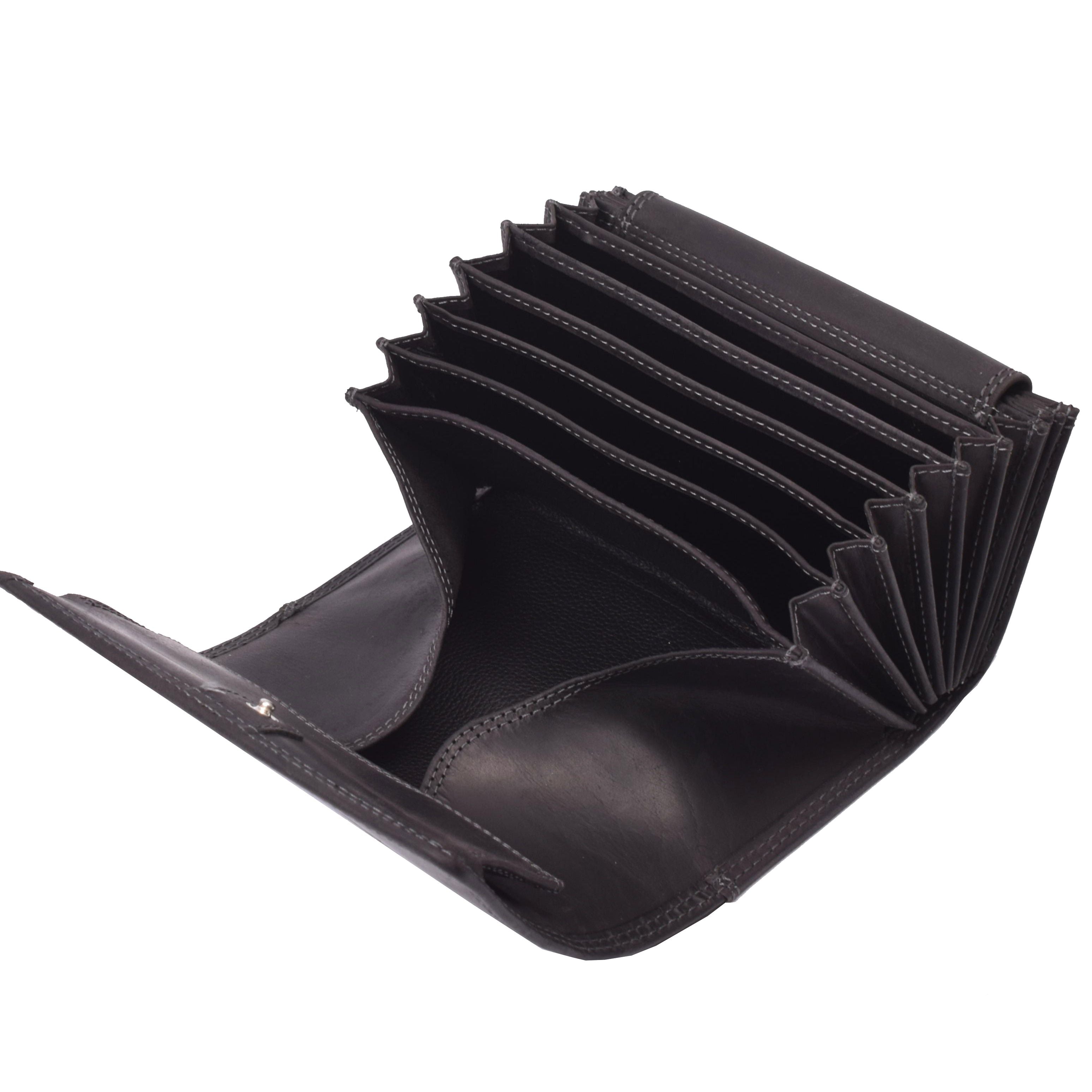 Menzo 937 Profikellnerset Büffelleder Doppelnaht/Hirsch schwarz