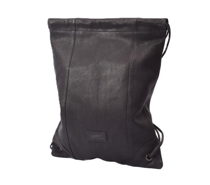 Menzo MB83 - Rucksack Rindsleder washed/schwarz
