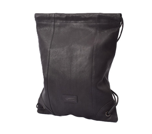 Menzo MB83 - Rucksack Rindsleder washed/schwarz