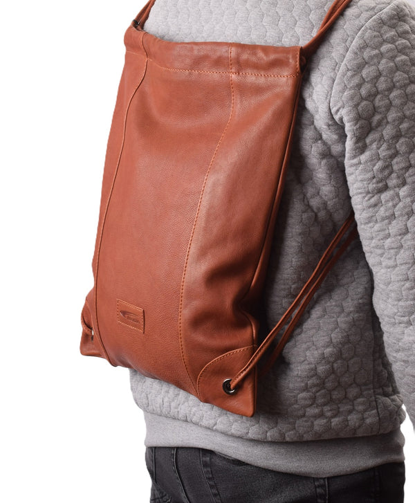 Menzo MB83 - Rucksack Rindsleder washed/cognac