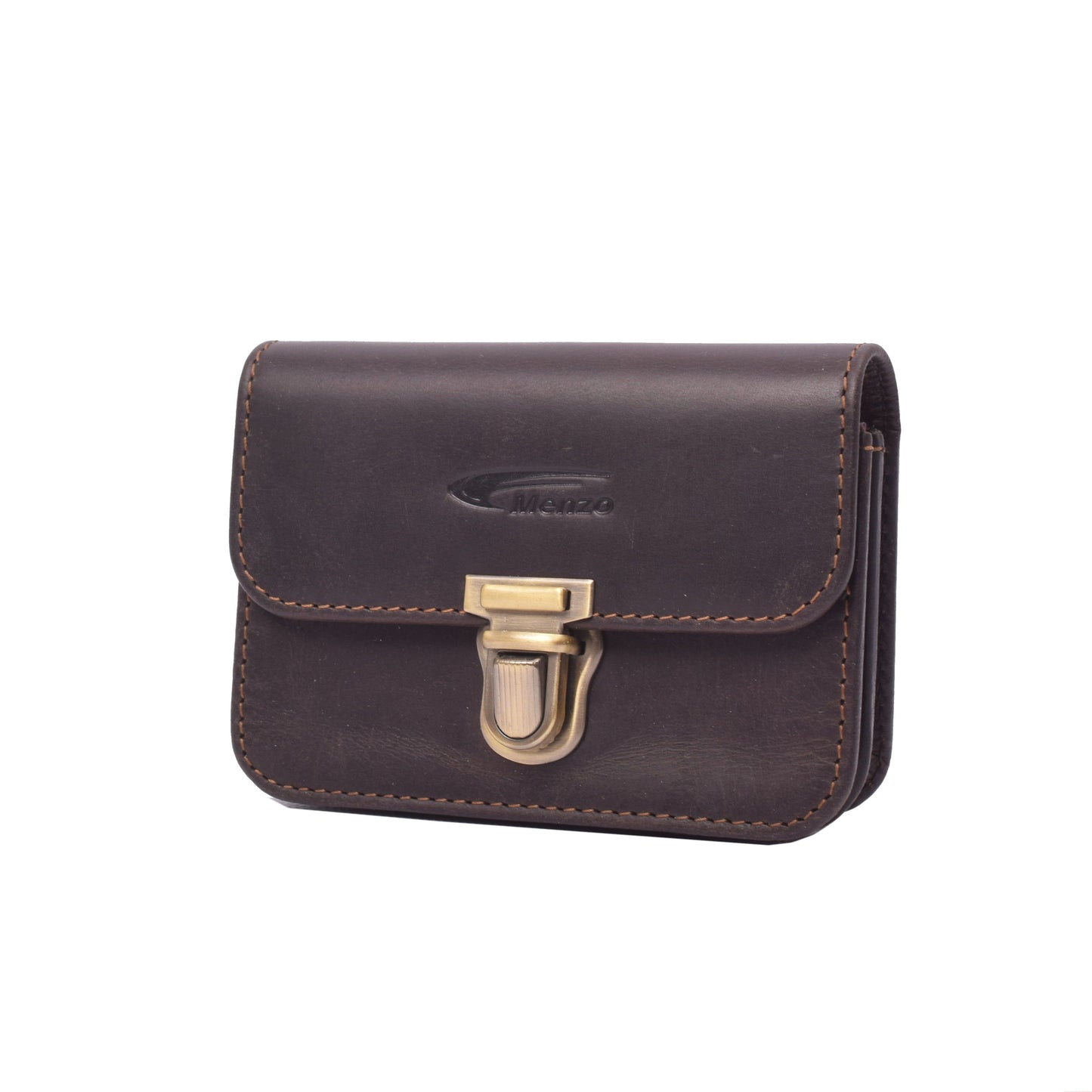 Menzo 998 Gürteltasche Büffelleder/marone