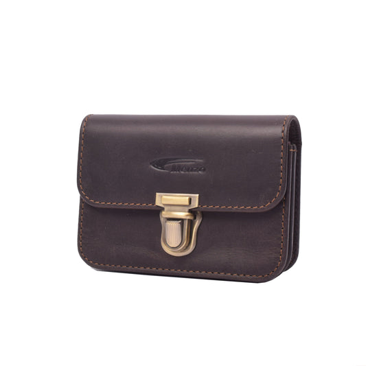 Menzo 998 Gürteltasche Büffelleder/marone