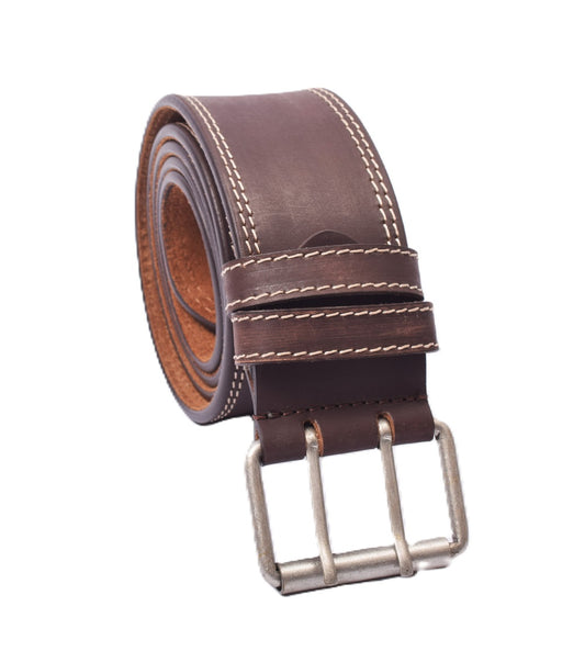 Menzo 3060 Profikellnergürtel (Breite 6cm) Büffelleder / marone