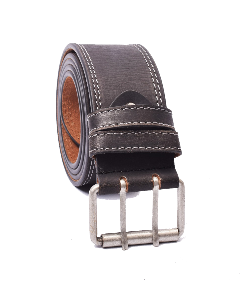 Profikellnergürtel (Breite 6cm) Büffelleder / schwarz