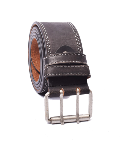 Profikellnergürtel (Breite 6cm) Büffelleder / schwarz