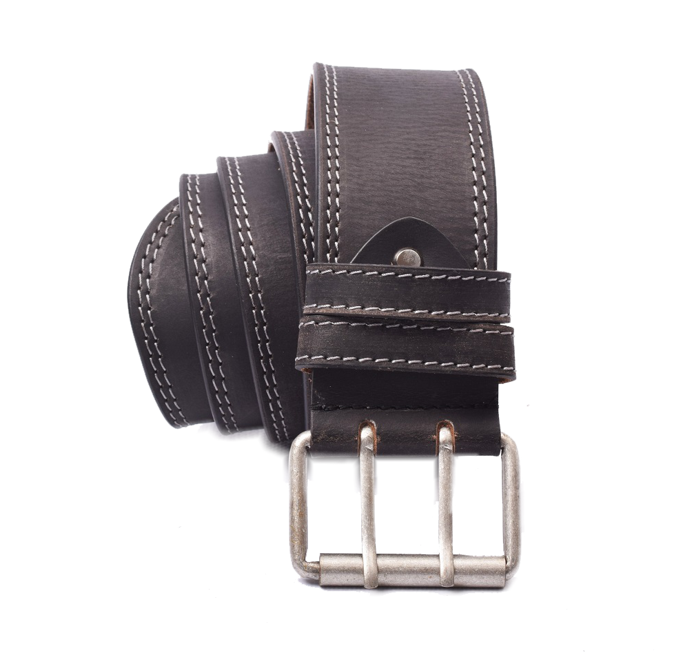 Profikellnergürtel (Breite 6cm) Büffelleder / schwarz