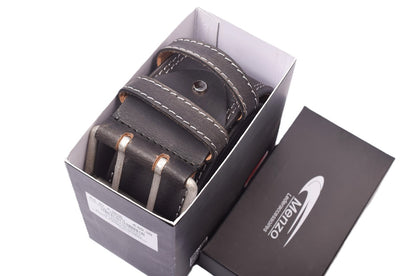 Profikellnergürtel (Breite 6cm) Büffelleder / schwarz