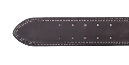 Profikellnergürtel (Breite 6cm) Büffelleder / schwarz
