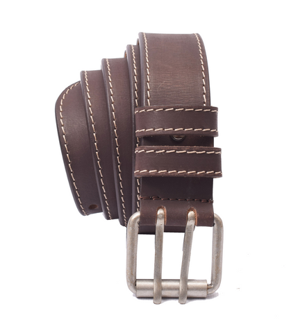 Profikellnergürtel (Breite 4cm) Büffelleder / marone