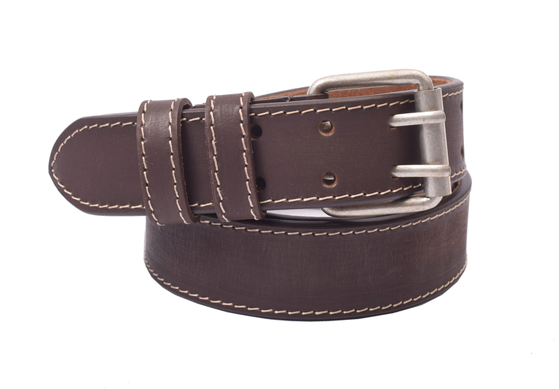 Menzo 3040 Profikellnergürtel (Breite 4cm) Büffelleder / marone
