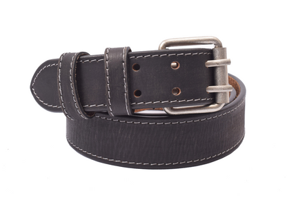 Profikellnergürtel (Breite 4cm) Büffelleder / schwarz