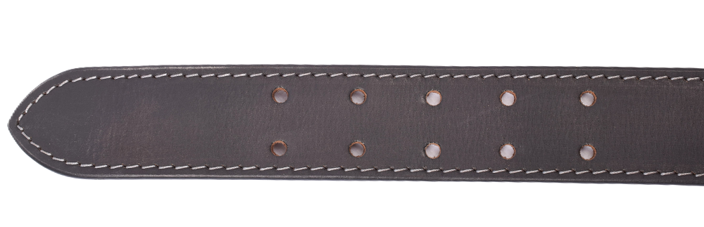 Profikellnergürtel (Breite 4cm) Büffelleder / schwarz