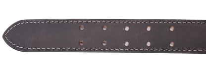 Profikellnergürtel (Breite 4cm) Büffelleder / schwarz
