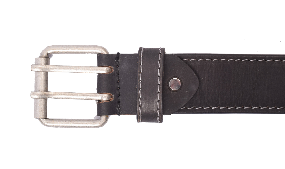 Profikellnergürtel (Breite 4cm) Büffelleder / schwarz