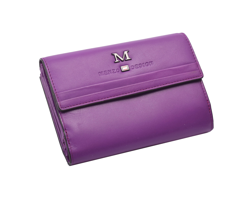 Menzo 7013 Damenbörse saison2 violet / Nappaleder