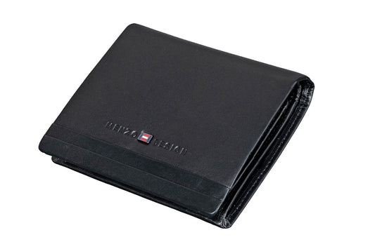Menzo 7005 Herrenbörse schwarz / Nappaleder