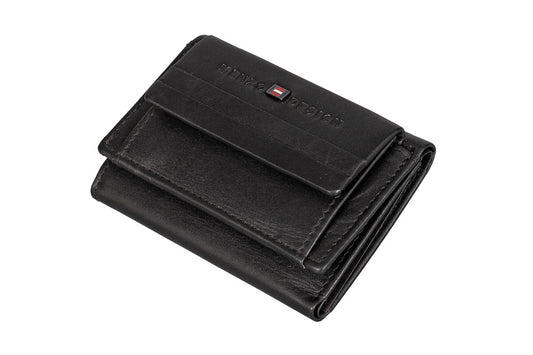 Menzo 7009 Kleinbörse schwarz / Nappaleder