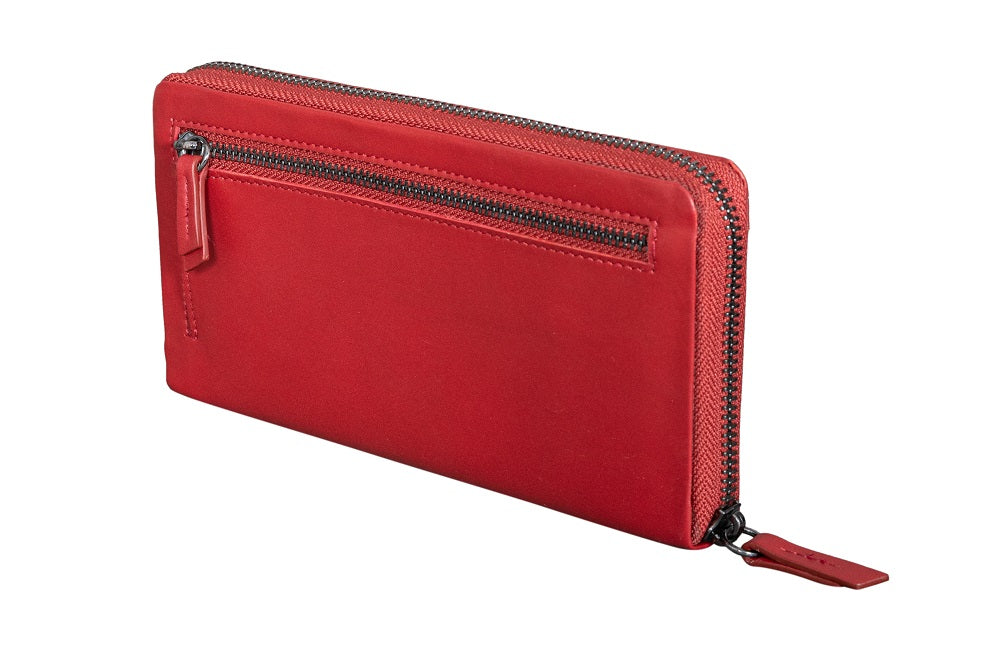 Menzo 7034 Damenbörse rot / Nappaleder