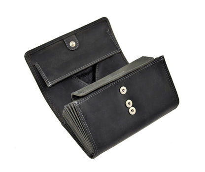 Profikellnerset 12 Monate Garantie Büffelleder Doppelnaht/Edelweiss schwarz