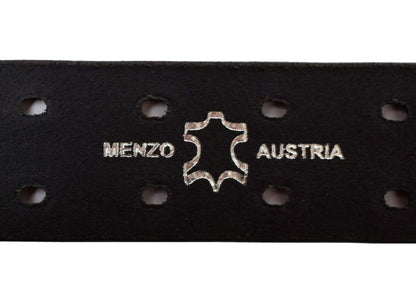 Menzo 2063 Gürtel Rindsleder / Schwarz
