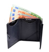 X-POC 7048 Kreditkarten Slim-Wallet Rindsleder/ blau
