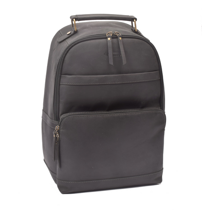 Menzo MB59 Rucksack Büffelleder/schwarz