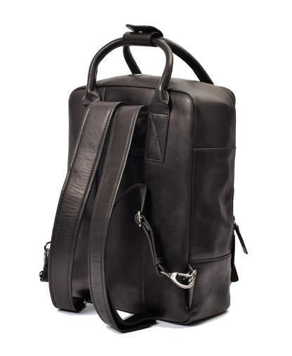 Menzo MB65D - Rucksack Rindsleder/schwarz