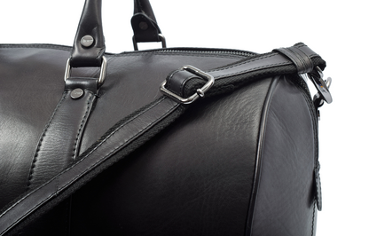 Menzo MB67D Reisetasche Rindsleder/schwarz