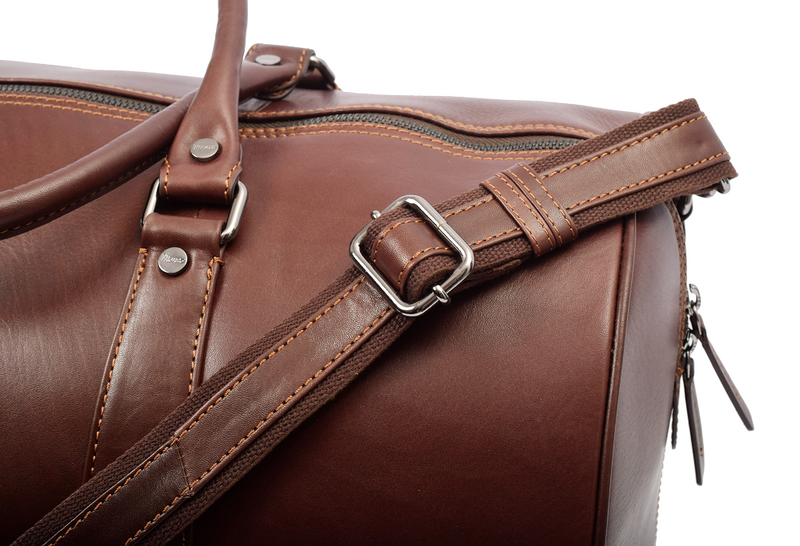 Menzo MB67D Reisetasche Rindsleder/marone