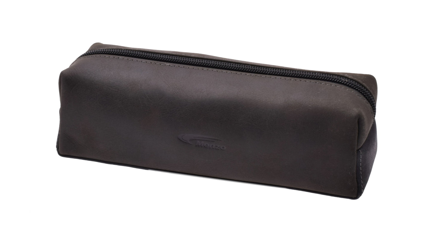 Menzo MB29 Federpenal Büffelleder/schwarz