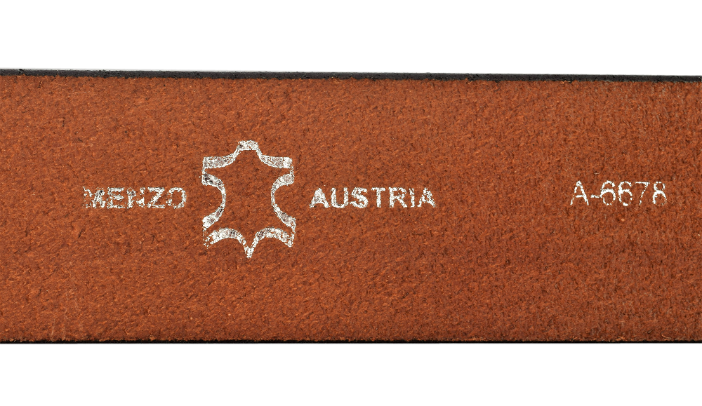 Menzo 6678 Gürtel Rindsleder / cognac